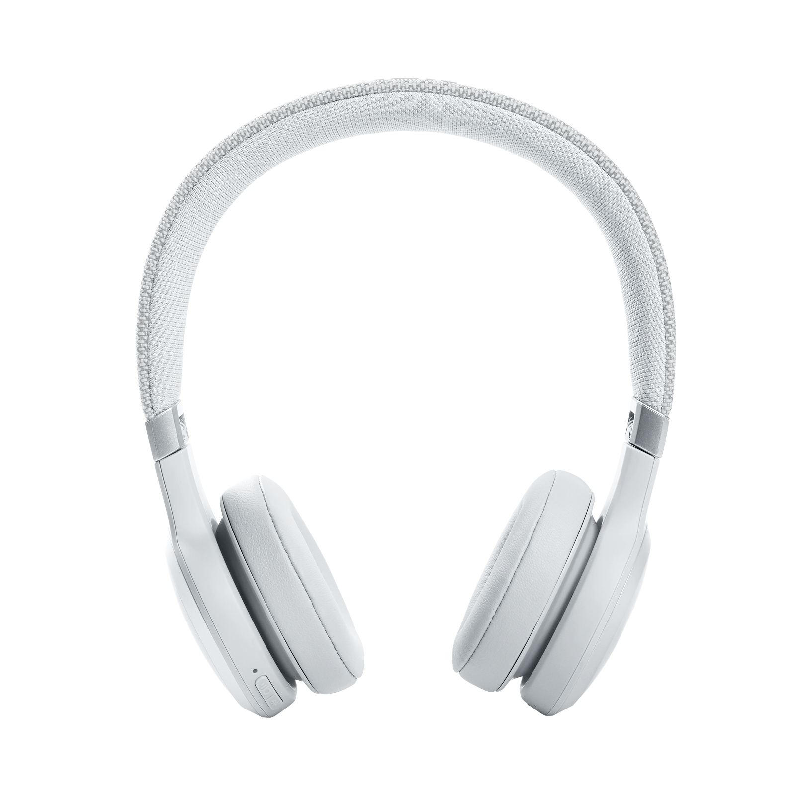 JBL Live 460NC - White - Wireless on-ear NC headphones - Front